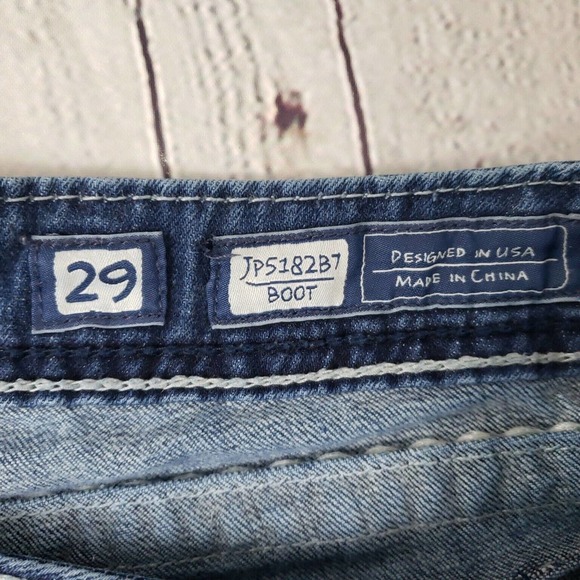 Womens‎ Miss Me JP5182B7 Boot Jeans! Size 29x34 - Picture 12 of 13